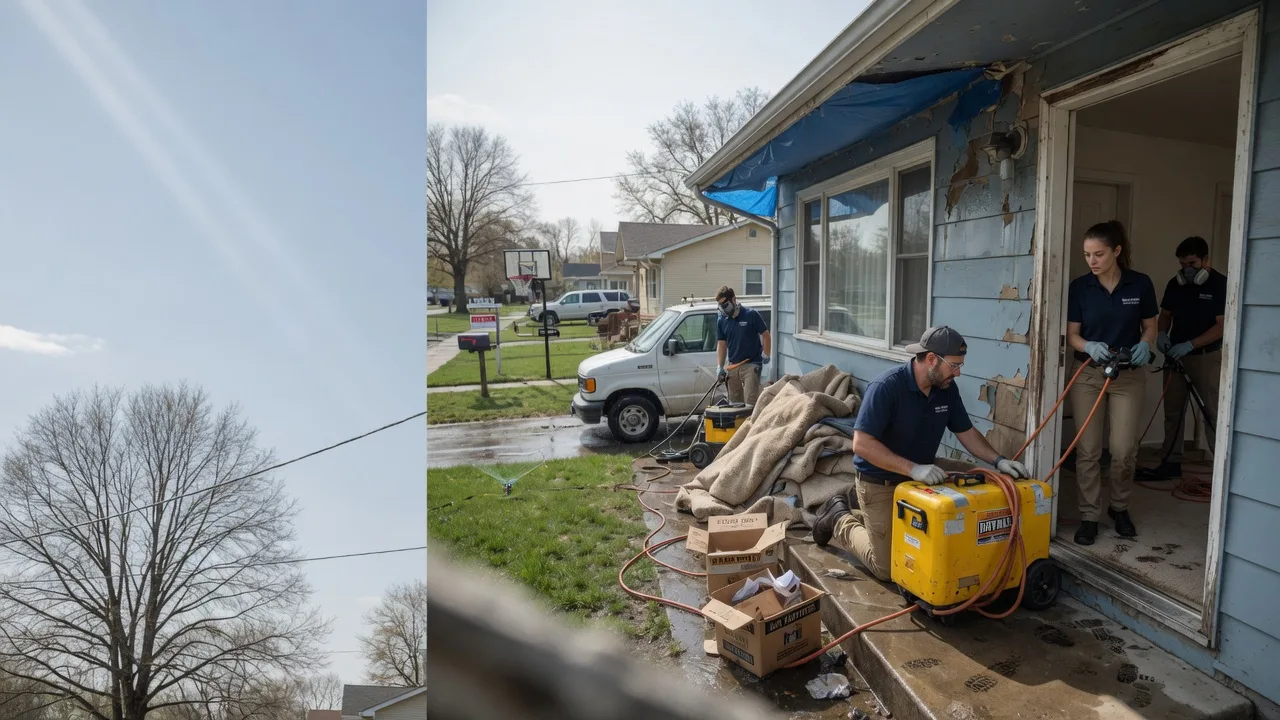 Basement Flood Cleanup in Shannon, IL near me